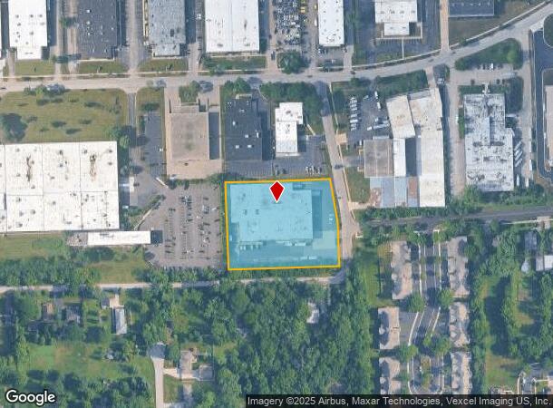  5400 Janes Ave, Downers Grove, IL Parcel Map