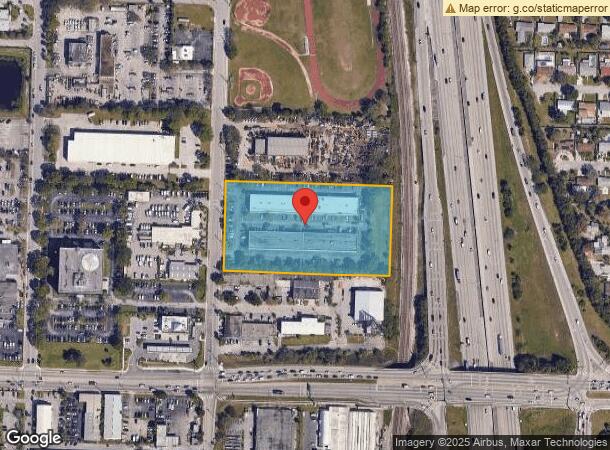  1100 Barnett Dr, Lake Worth Beach, FL Parcel Map