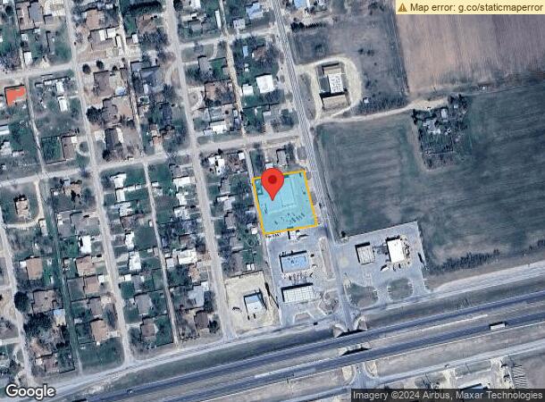  1006 Main St, Roscoe, TX Parcel Map