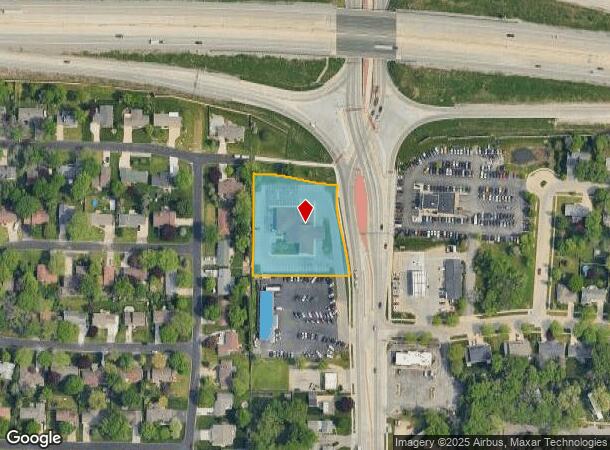 1592 Oneida St, Appleton, WI Parcel Map