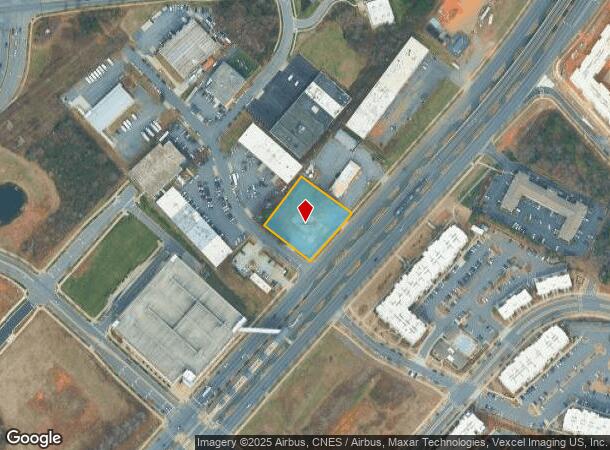  7305 N Tryon St, Charlotte, NC Parcel Map