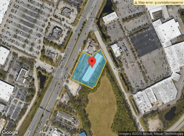  2525 W International Speedway Blvd, Daytona Beach, FL Parcel Map