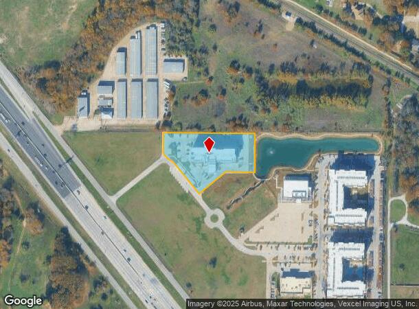  6557 I-35E, Corinth, TX Parcel Map