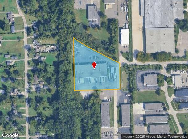 30735 Cypress Rd, Romulus, MI Parcel Map