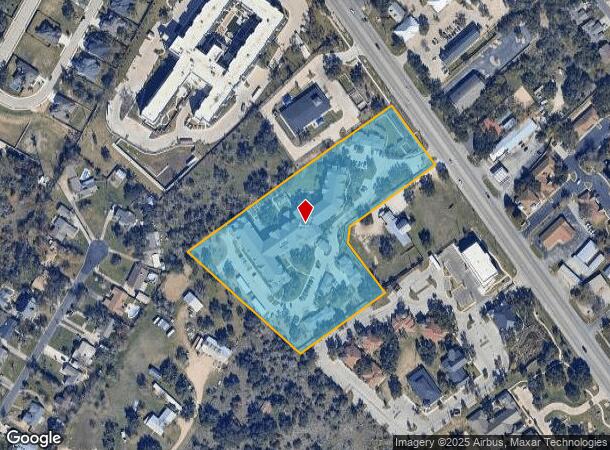  3720 Williams Dr, Georgetown, TX Parcel Map