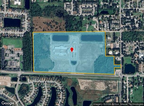  3238 Lake Trafford Rd, Immokalee, FL Parcel Map