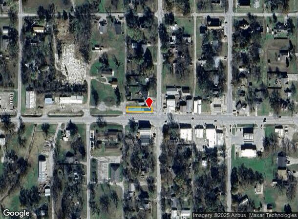 103 W Franklin St, Pomona, KS Parcel Map