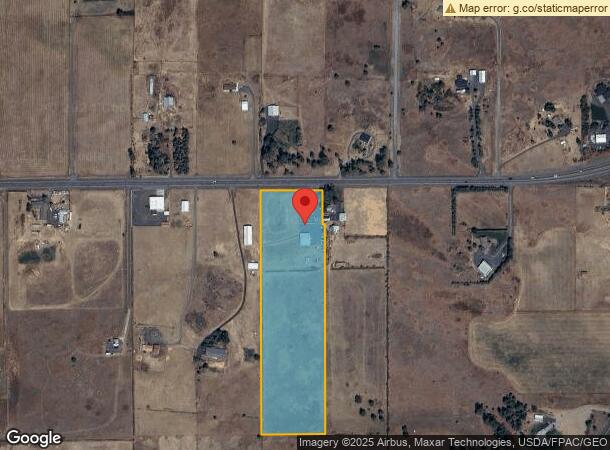  9705 W Trails Rd, Spokane, WA Parcel Map