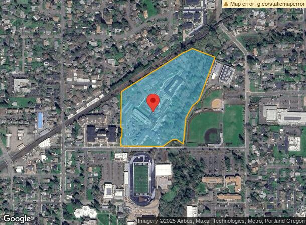  1301 E Fulton St, Newberg, OR Parcel Map