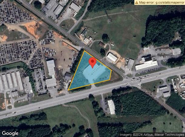  13020 E Wade Hampton Blvd, Greer, SC Parcel Map