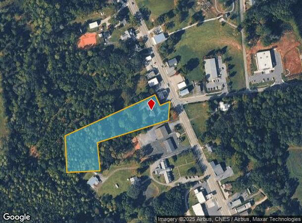 101 N Main St, Six Mile, SC Parcel Map