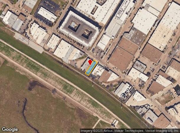  1807 E Levee St, Dallas, TX Parcel Map