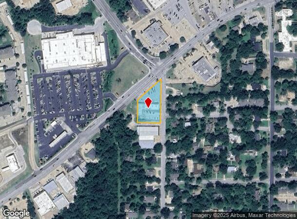  1607 11Th St, Huntsville, TX Parcel Map