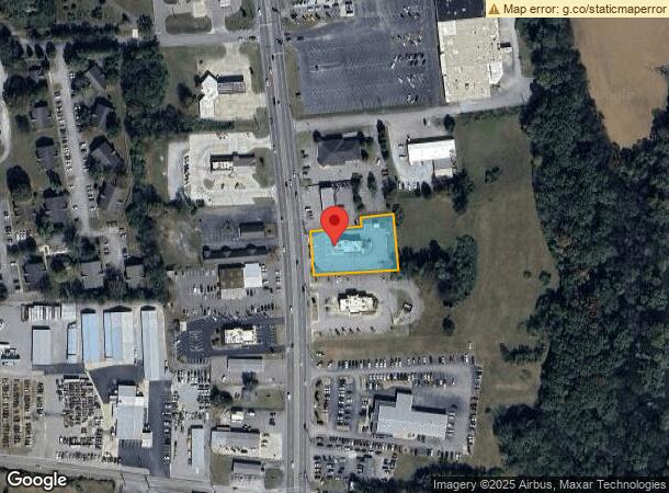  1432 Huntsville Hwy, Fayetteville, TN Parcel Map