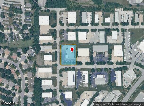 1702 E 123Rd Ter, Olathe, KS Parcel Map