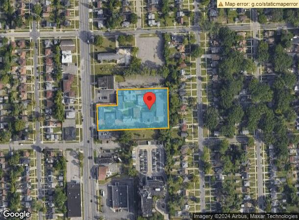  19320 Greenfield Rd, Detroit, MI Parcel Map