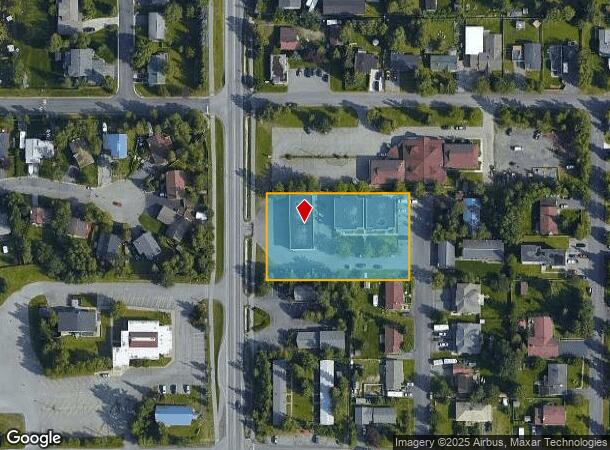  8036 Loganberry St, Anchorage, AK Parcel Map