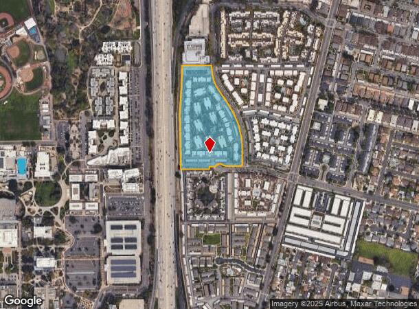  1267 Deerpark Dr, Fullerton, CA Parcel Map