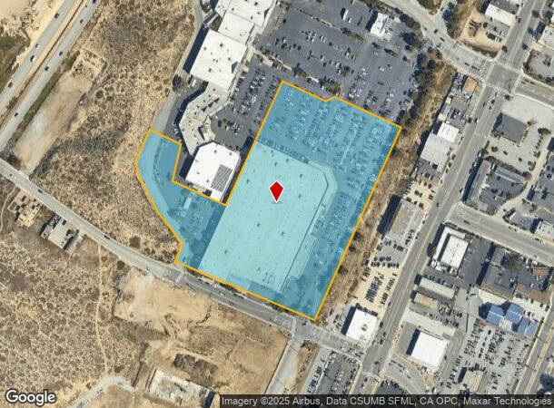  801 Tioga Ave, Seaside, CA Parcel Map