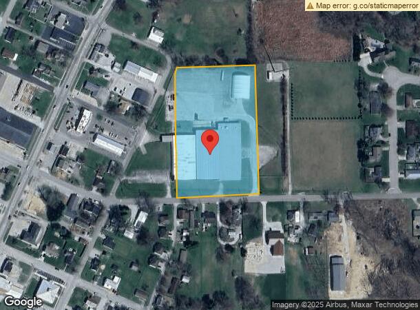  322 E Bridge St, Brownstown, IN Parcel Map