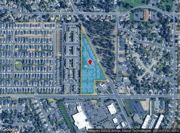  9295 N Coursier Ln, Spokane, WA Parcel Map