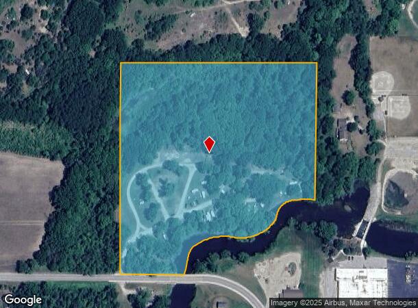  9250 N Michigan Ave, Hesperia, MI Parcel Map