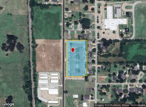  909 S Washington St, Pilot Point, TX Parcel Map