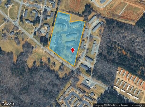 100 Huntington Square Dr, Gaffney, SC Parcel Map