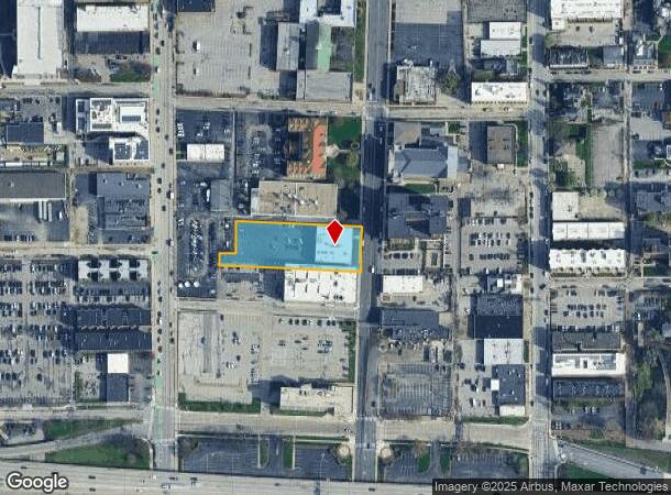  1308 N Meridian St, Indianapolis, IN Parcel Map