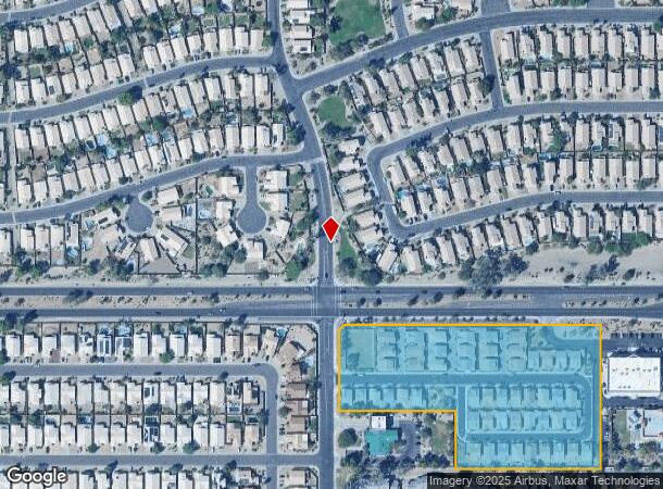 955 N Jackson St, Chandler, AZ Parcel Map