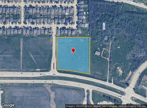 114 Sh Trl, Justin, TX Parcel Map