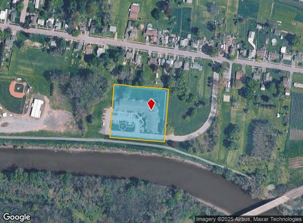 100 Canalview Dr, Lyons, NY Parcel Map