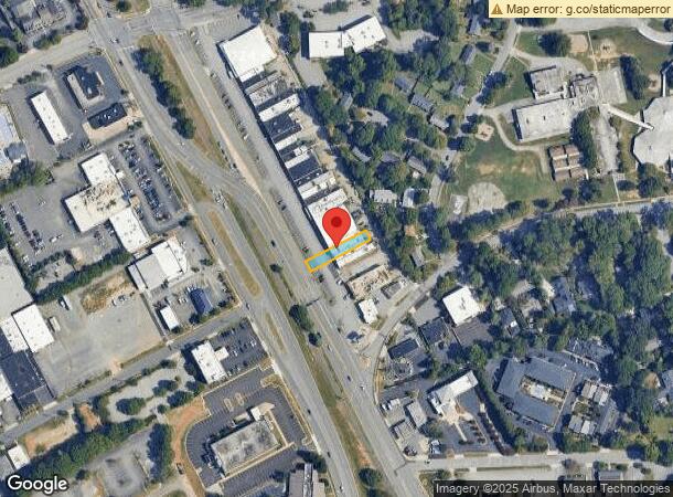  2134 Lawndale Dr, Greensboro, NC Parcel Map