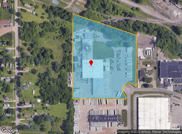  2100 Enterprise St, Jackson, MI Parcel Map