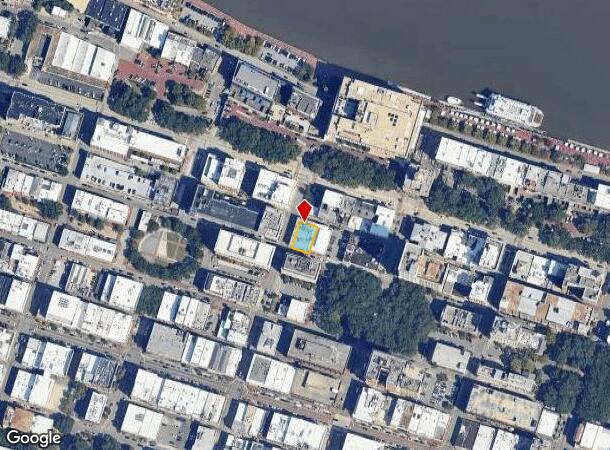  10 W Whitaker St, Savannah, GA Parcel Map
