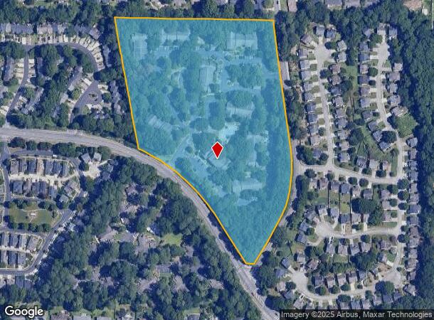  703 Powers Ferry Rd Se, Marietta, GA Parcel Map