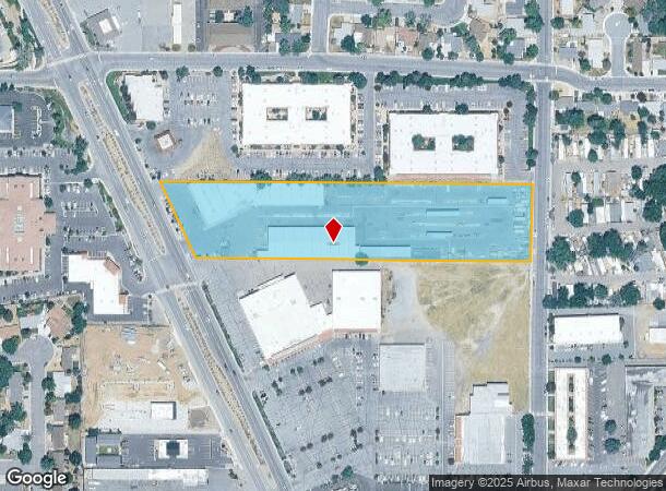 2869 N Carson St, Carson City, NV Parcel Map