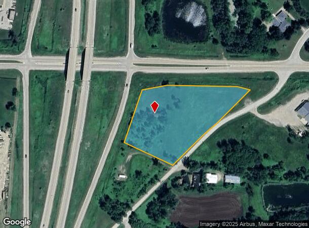  5887 Military Rd, Lena, WI Parcel Map