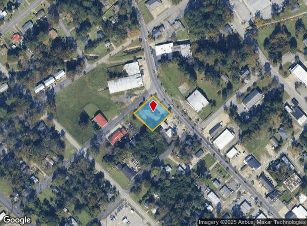  1493 Broughton St, Orangeburg, SC Parcel Map