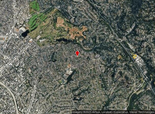  6344 Moraga Ave, Oakland, CA Parcel Map