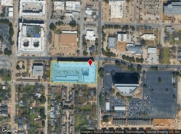 404 E Border St, Arlington, TX Parcel Map