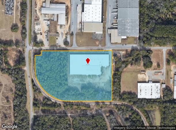  1404 Industry Ave, Albany, GA Parcel Map