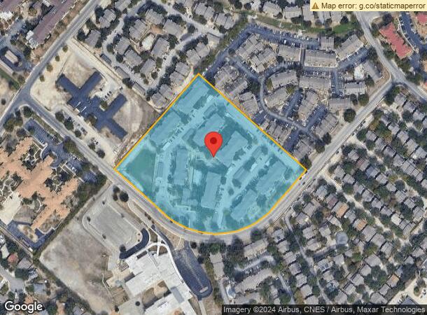  5711 N Knoll, San Antonio, TX Parcel Map