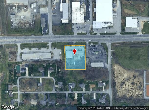  2133 W Coliseum Blvd, Fort Wayne, IN Parcel Map