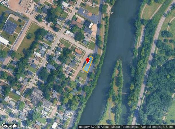  907 S River St, Aurora, IL Parcel Map