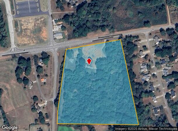  8195 Highway 124 W, Hoschton, GA Parcel Map