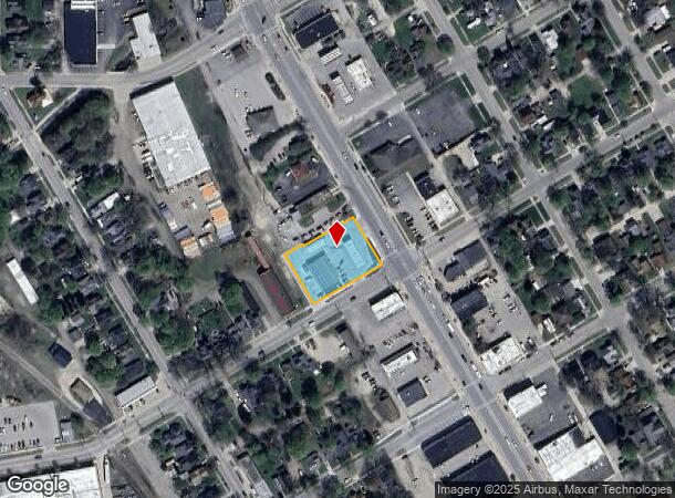 605 N Mitchell St, Cadillac, MI Parcel Map