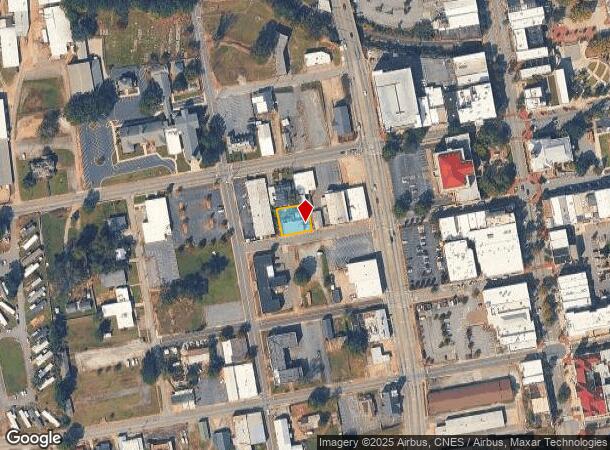  222 W Benson St, Anderson, SC Parcel Map