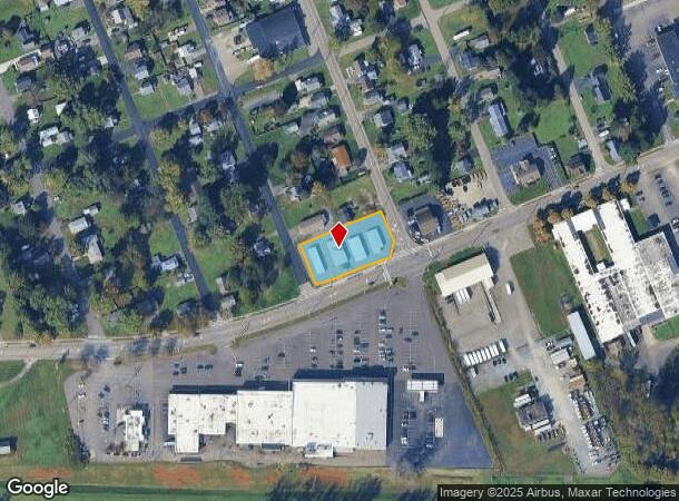  1613 Cedar St, Elmira, NY Parcel Map