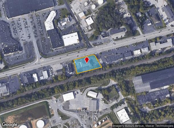  200 Lancaster Ave, Malvern, PA Parcel Map